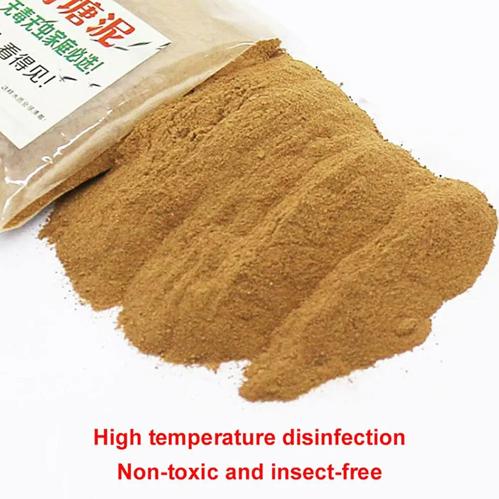 200g River Pond Mud Mud Lotus Pond Mud Flower Fertilizer Bowl Lotus Water Lotus Special Aquatic Plants Nutrition Soil