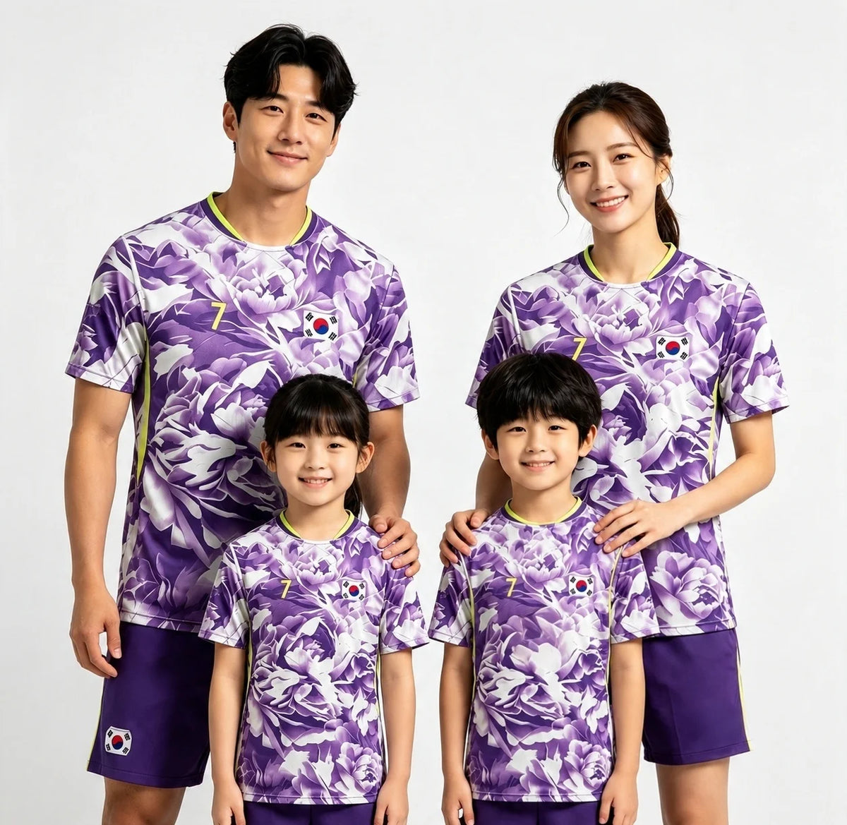 Quick‑Dry Breathable South Korea Football T‑Shirt Summer 3D Print