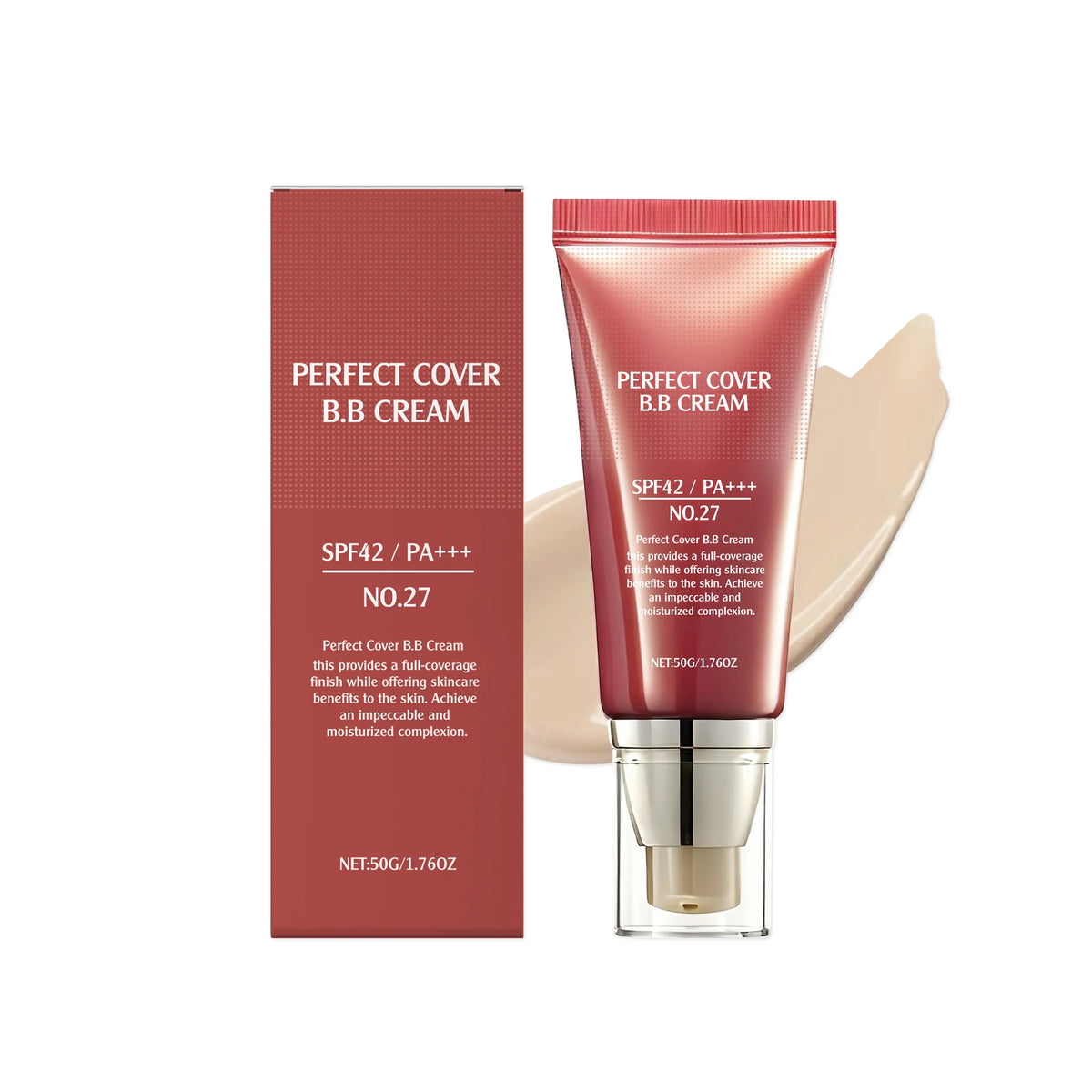Perfect Cover Bb Cream Brightens Complexion Covering Skin Blemishes