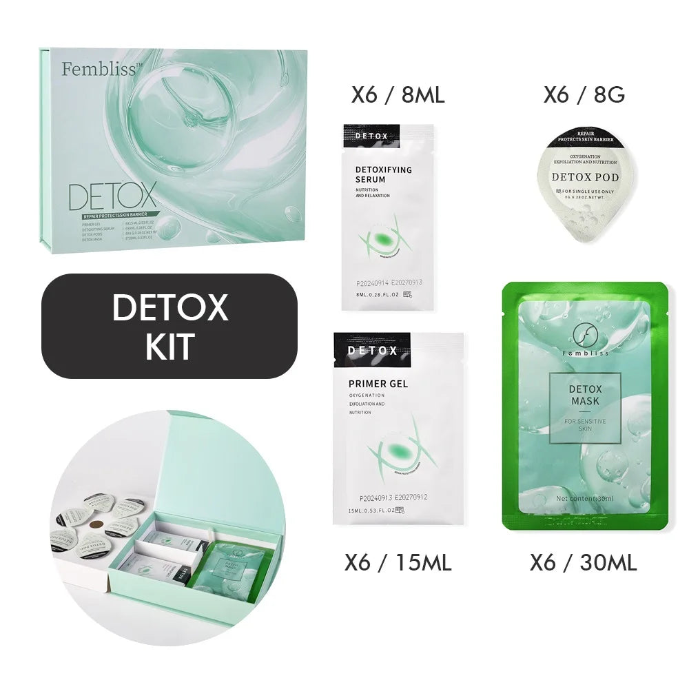 CO2 Pod Kit CO2 Pods For Bubble Facial Machine Facial Spa CO2 Capsule For Aqua Facial Beauty Machine CO2 Serum Gel Skin Care