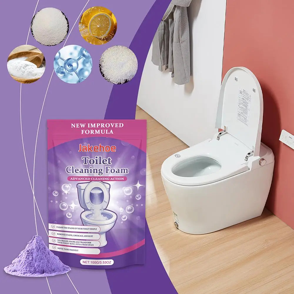  1/2/3/4/5/10pcs(Buy 6 Get 4 Free)Toilet Descaling Powder Effectively Remove Stubborn Urinary Scale Eliminate Odor Long Lasting
