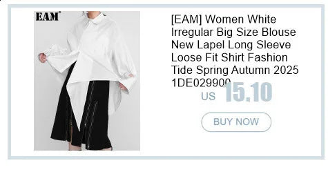 EAM Yellow Irregular Midi Sweatshirt New Hooded Drawstring Long Sleeve Women Big Size Fashion Tide Spring Autumn 2026 1DH3876