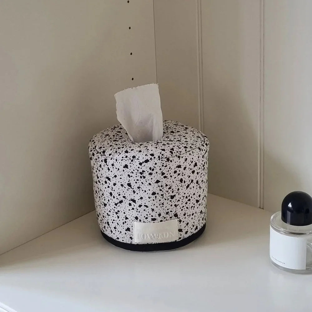 Splash Ink Tissue Case Vintage Wet Wipe Pouch Living Room Tissue Box Paper Holder Tissue Pouch Kitchen Storage & Organization