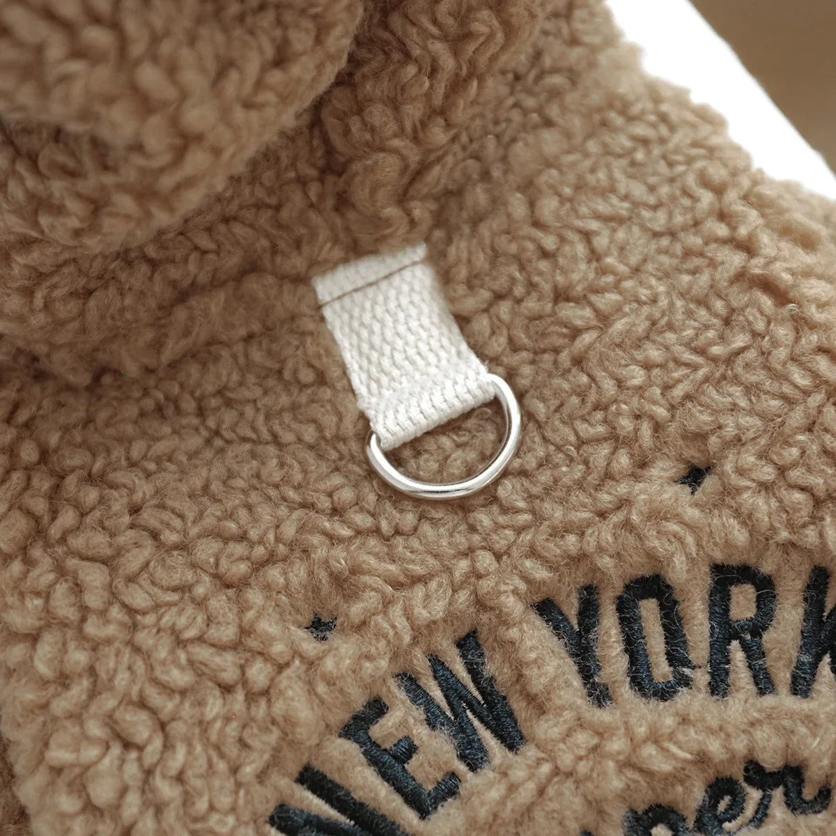 Autumn and Winter Pet Lamb Fleece Hooded Jacket Puppy and Cat Clothes New Models Thick and Warm Letter Hoodie Pet Clothes