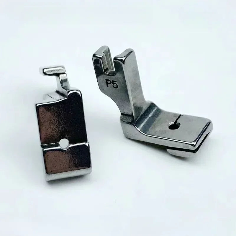 Industrial Sewing Machine Presser Foot Folds Maker P5 P50 P5W Pleated Presser for Thick Material Sewing Machine Accessories