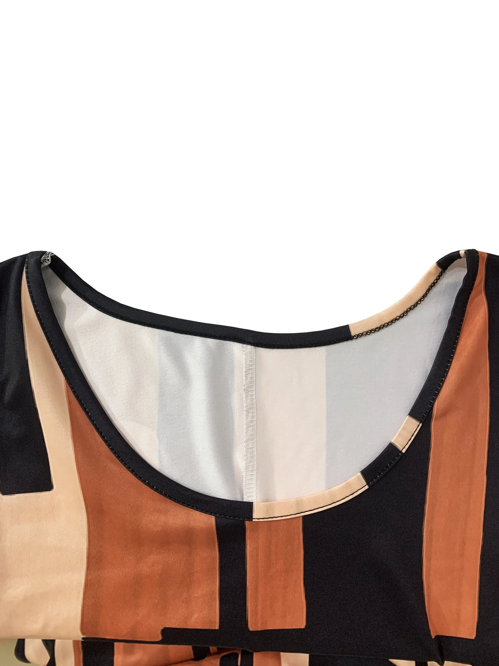 Spring&Summer Women's Geometric Pattern Sleeveless Dress for