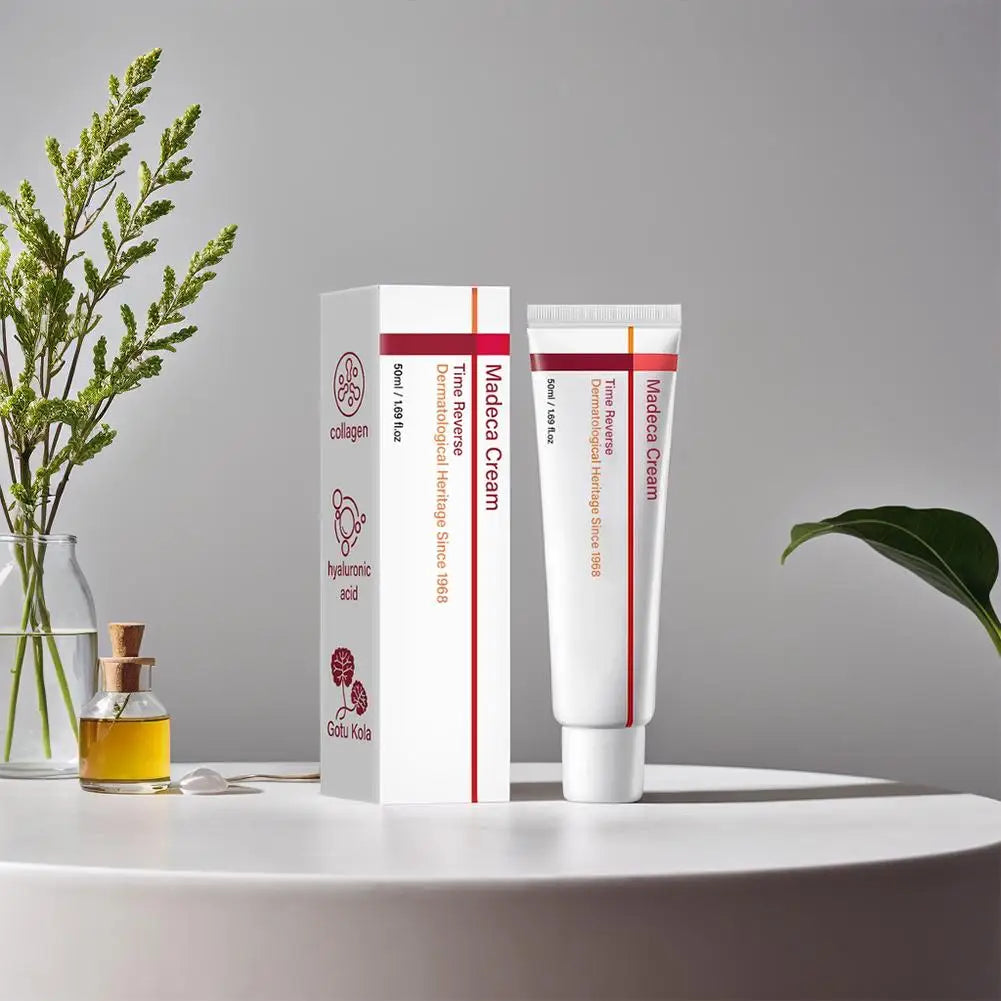Korean Centella Asiatica Face Repair Cream Daily Nourishing Moisturizing Cream Brightening Lightweight Face Skin Care Makeup