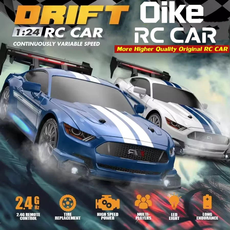 Oike 4WD RC Drift Car Remote Control 4x4 Racing