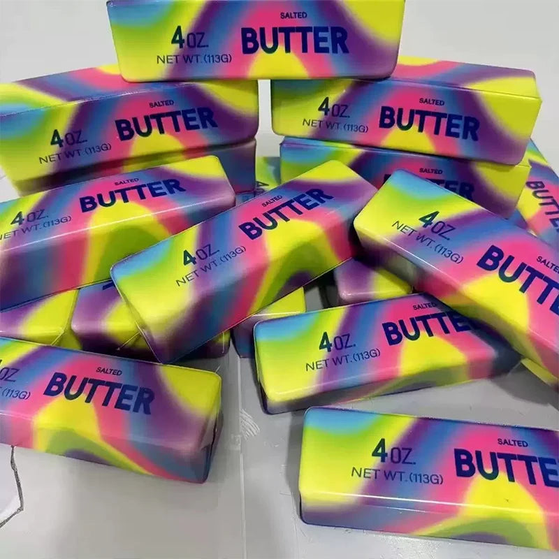Squishy Butter Stick Fidget Toy Sticky Butter Stick Slow