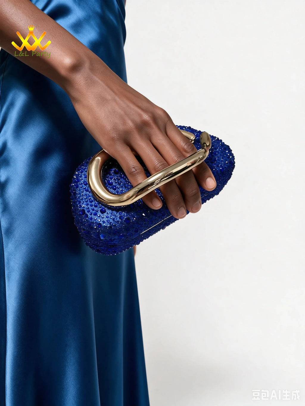 Autumn New Arrivals Royal Blue Color Shoes and Bag