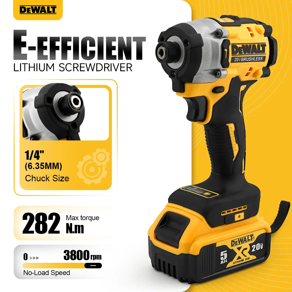 DeWalt DCF860 20V Cordless Brushless Screwdriver
