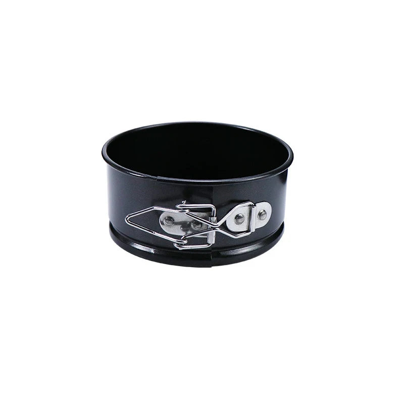 4/7/9Inch Carbon Steel Cake Mold with Latch Nonstick Cake Tin with Removable Bottom Cake Pan Brownies Cheesecake Baking Mould