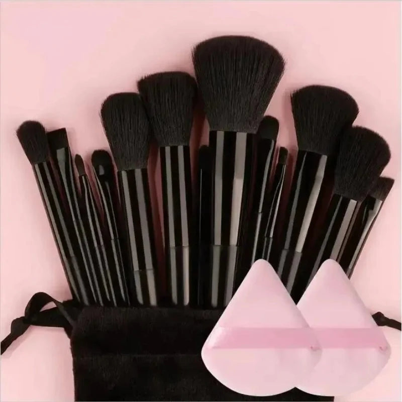 Professional Makeup Brush Set - Soft Fluffy Cosmetic Brushes