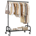 MCQ 70IN Heavy Duty Clothes Racks with Wheels Entryway