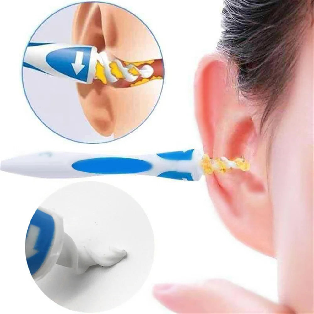 16 Pcs Ear Cleaning Tools Portable Silicone Ear Scoop Cleaning