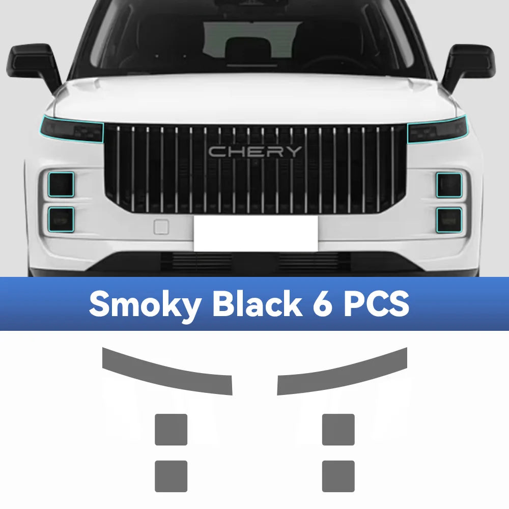 For JAECOO 7 J7 TPU Protection Film Car Pre-Cut Clear Headlight
