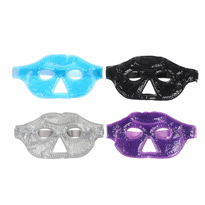 Reusable Cooling Eye Mask with Gel Beads - Cold Eye Compress for Puffy Eyes Stress Relief Dry Eye Relief SPA Skin Care Tool