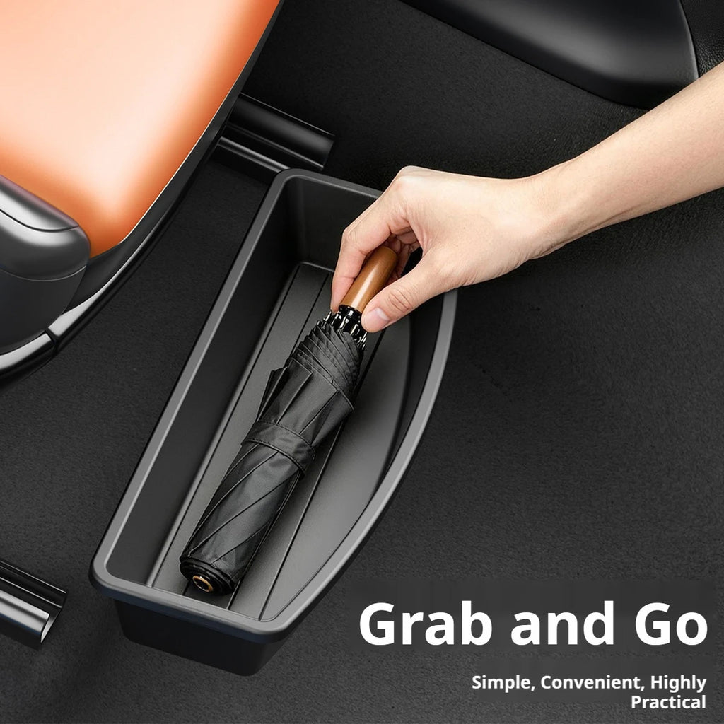 Under Seat Storage Box Universal Car Seat Bottom Organizer