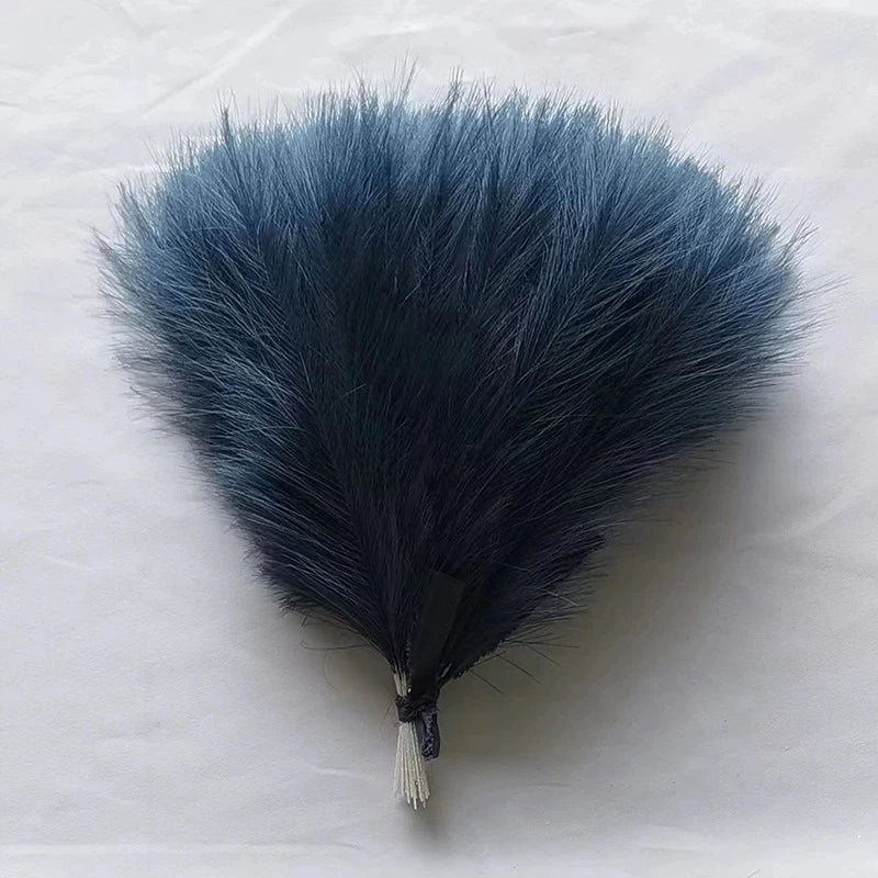10pcs Artificial Pampas Grass Simulation Feather Wedding Props Reed Home Decor Supplies Table Colorful Pampas Grass 시뮬레이션 풀