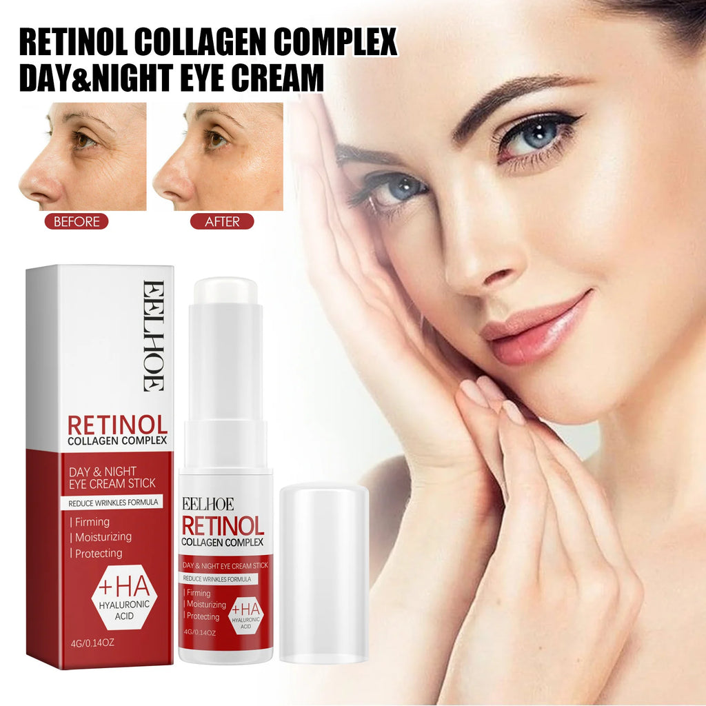 Retinol Wrinkle Remover Face Set Instant Firming Lifting Anti-Aging Serum Fade Fine Lines Whitening Korean Skin Care Products