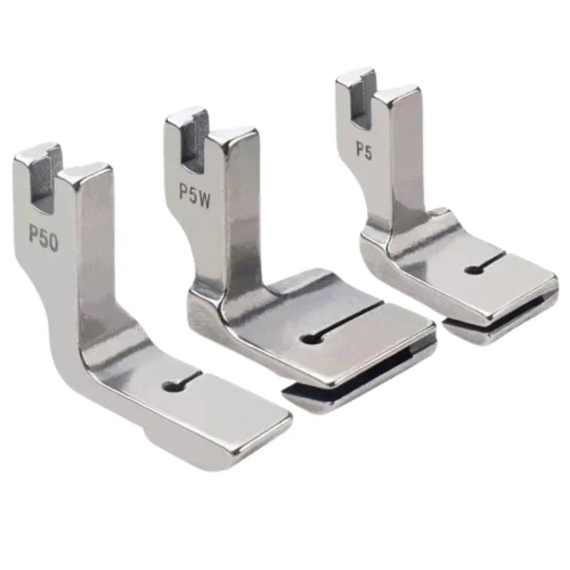 Industrial Sewing Machine Presser Foot Folds Maker P5 P50 P5W Pleated Presser for Thick Material Sewing Machine Accessories
