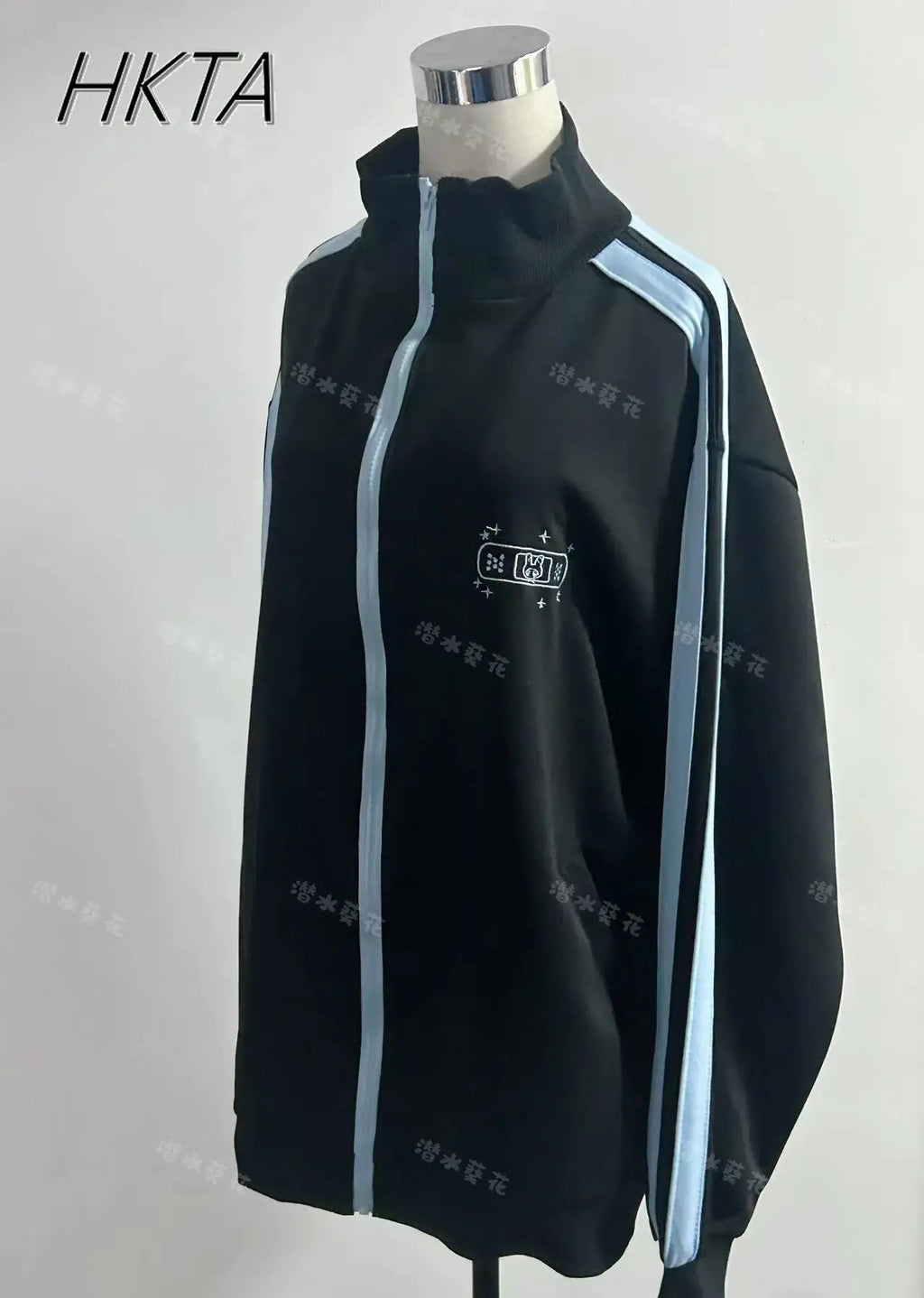 Original Sweatshirt Jacket Autumn Winter New Harajuku Two-dimensional Angel Zipper Cardigan Hoodies Coat Student Y2K Aesthetic