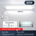 Led 220V Tube Light Room Strip With Cable Tube Lights Fixture For Home Bedroom Kitchen Cabinet Lighting Indoor Lamp