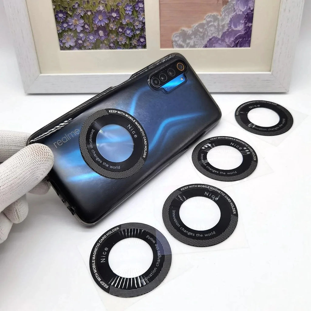 for Magsafe Magnetic Plate Ring Universal Metal Sticker Support Wireless Charger Metal Plate Sheet for Magnet Car Holder