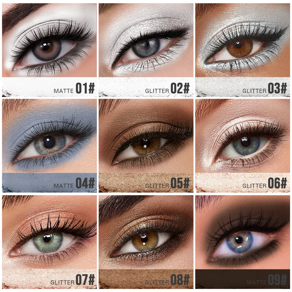 8-Piece Dual-Finish Eyeshadow Stick Set