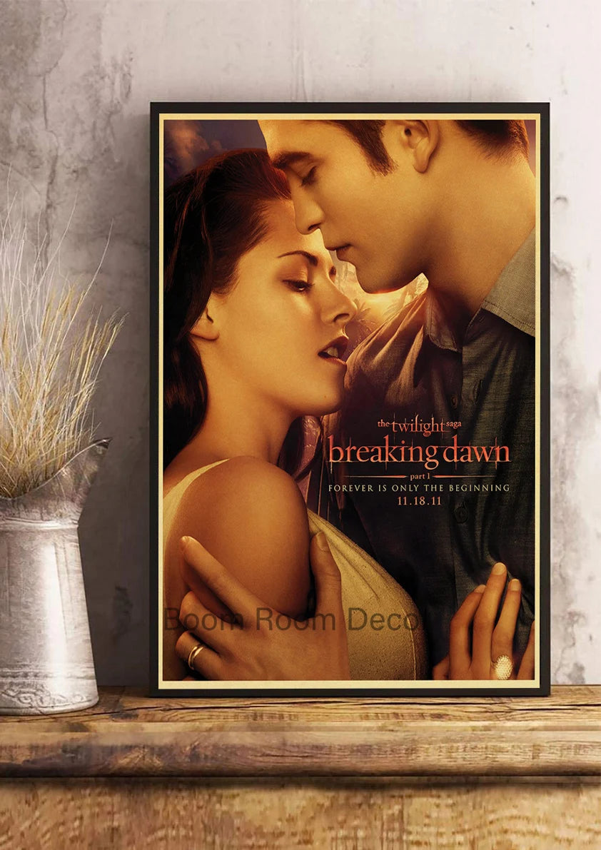 Film TV Movie Twilight Vintage Posters Wall Bedroom Painting Nostalgia Decor Aesthetic Cartoon Art Gift Print Art Wall Paintings