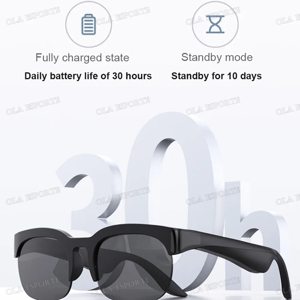 Smart Bluetooth Camera Glasses With Music