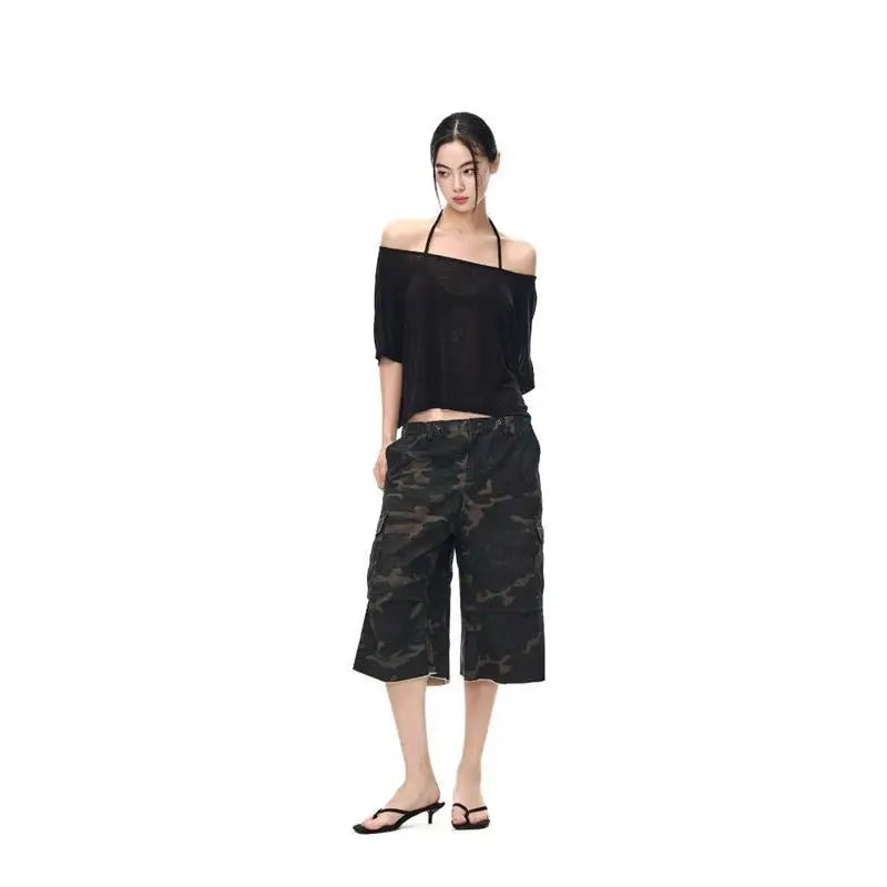 Kimutomo T Shirts Women Short Sleeve Loose Vintage Grunge Gothic