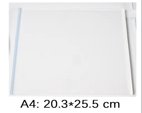 Big Size Printmaking on Paper Monoprinting Resin Clear Gelli Plate for Art & Craft  Gel Printing Plate Tools Fast Free Shipping