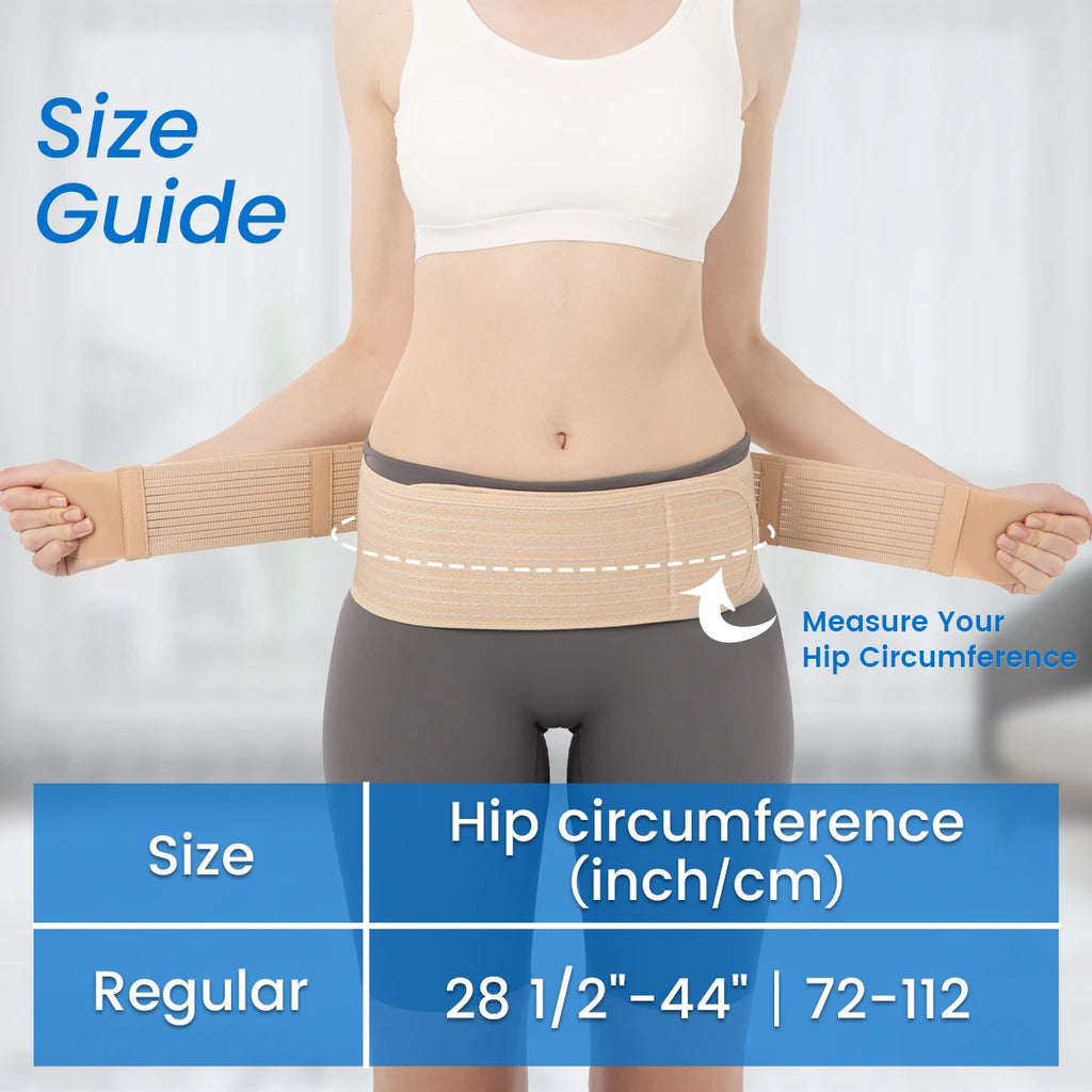 VELPEAU Sacroiliac SI Joint Hip Belt for SI Joint