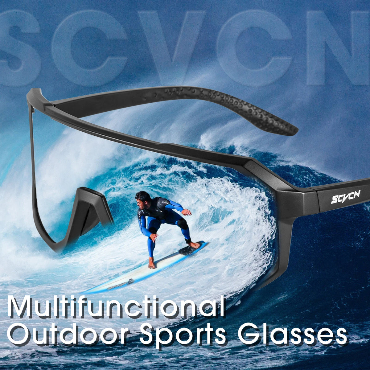 Scvcn Men Bicycle Cycling Sunglasses Woman MTB Road Bike