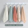 2/5p Baby Towel New Born Muslin Squares Infant Newborn Hand Bath