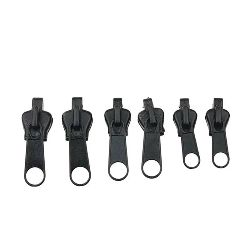 6/36pcs Fix Zip Puller Universal Instant Zippers Fix Zipper Repair Kit Replacement Zipper Pull Slider For DIY Sew Accessories