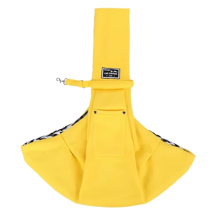 Pet Crossbody Shoulder Bag Carrier Bag Outdoor Travel Portable Cat Puppy Sling Carrier Bag Cat Backpacks Dog Carrying Supplies