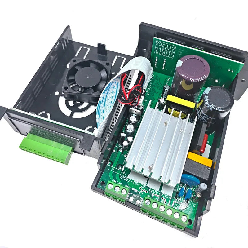 Frequency Converter Electric Inverter 1500W RS485 Add Motor Driver 0.75KW MCU Single Phase Input 220V 3-Phase Output 0.4KW 1.5KW
