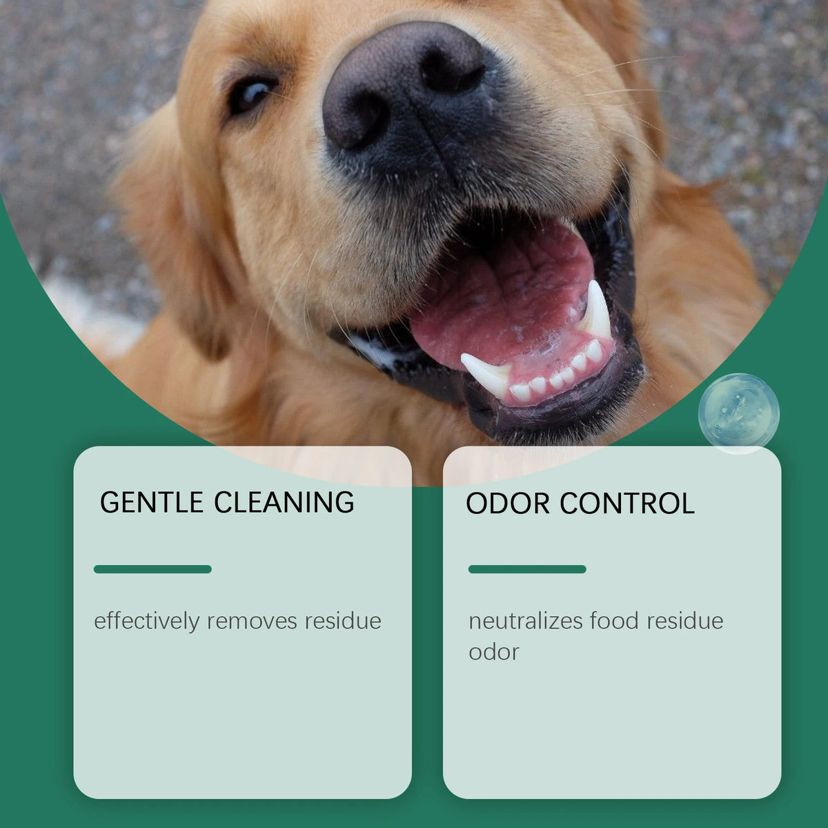Dog Teeth Cleaning Powder, Freshens Breath