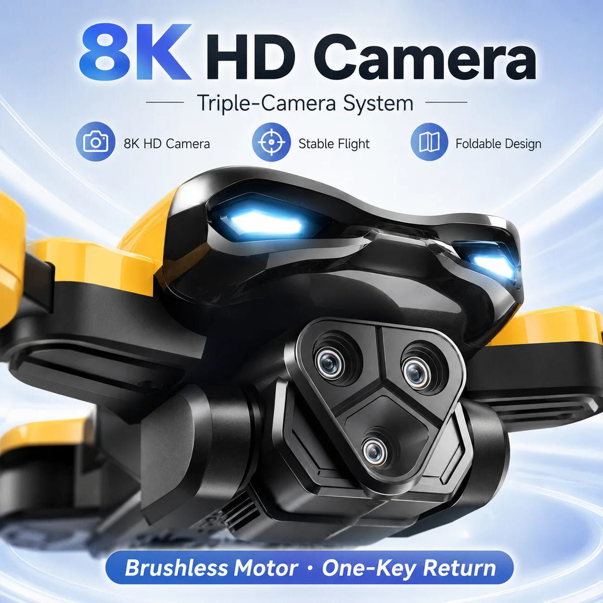 RC Drone Optical Flow Hover Smart Follow Waypoint Trajectory