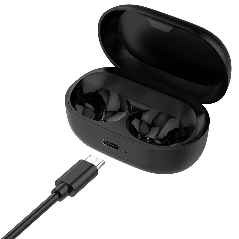 Charger Case for Jabra Elite 7 Pro Earbuds Type-C Port Wireless Charger Case Replacement Charger Case Cradle Dock