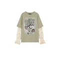 ELFSACK Fake Two Piece T Shirt