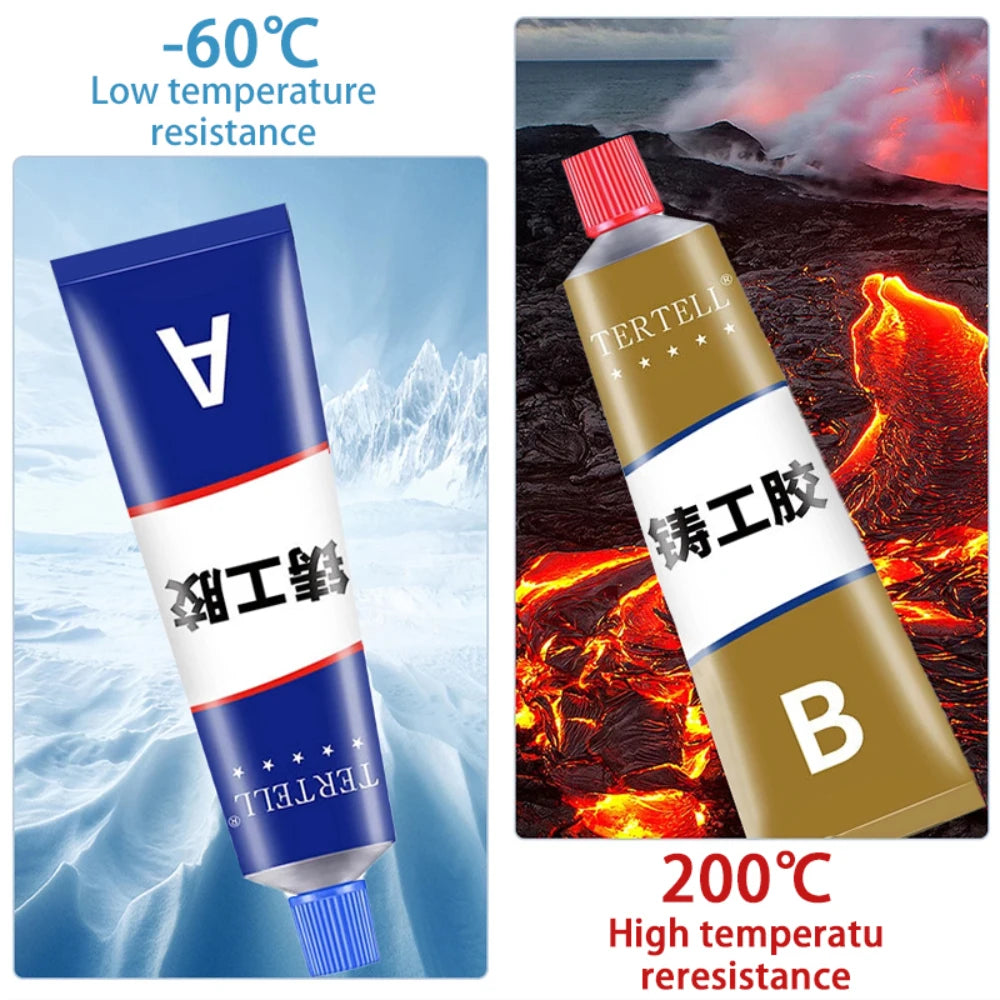 Cold Welding Glue Metal Repair Glue Heat-resistant AB Sealant