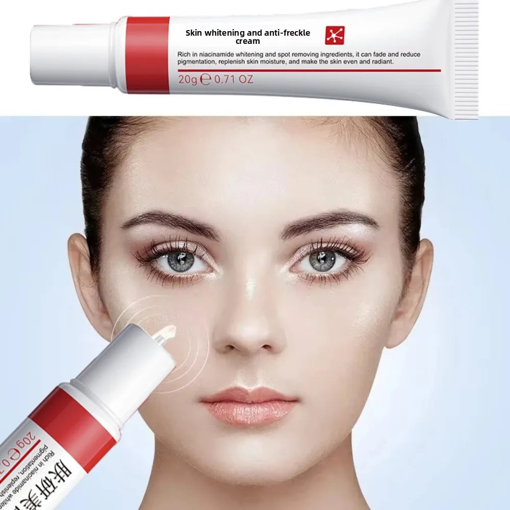 Mild niacinamide whitening and blemish cream, lightens melanin dull pigment, moisturizes skin care
