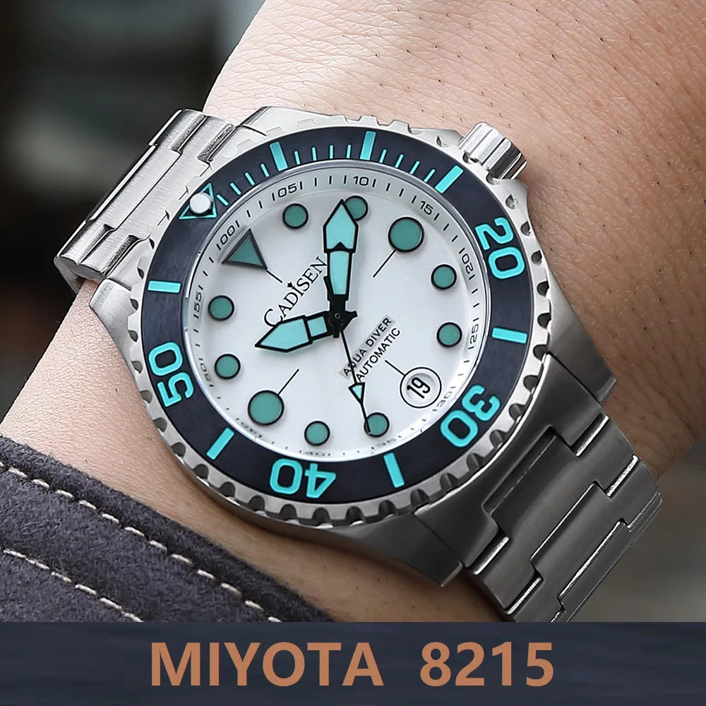 Cadisen AQUA Diver New Brand Luxury Men Watches Automatic