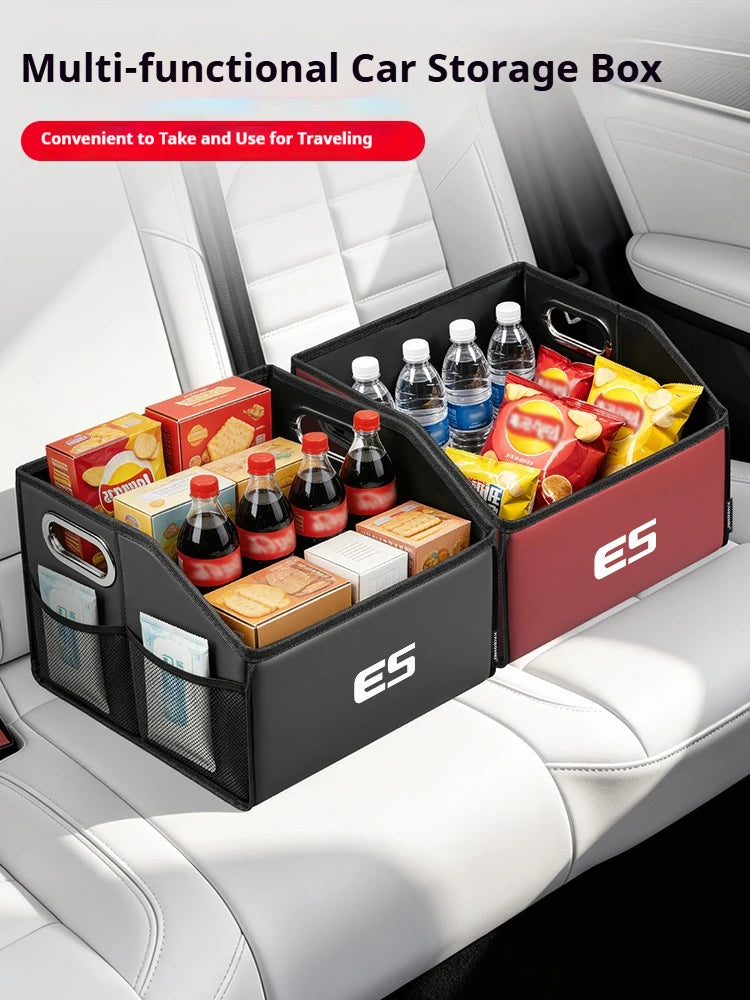 Car Trunk Storage Box Multifunctional Toolbox Trunk Organizer For