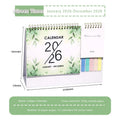 2026 Calendar Planner Multifunctional Health Tracker Daily Schedule Motivational All-Purpose Office Home Student Desk Organizer