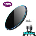 15W Fast Wireless Charger for Xiaomi 15 14 13 12 12S Pro Ultra/Xiaomi 14T Pro Wireless Charging Pad with Type-C Cable