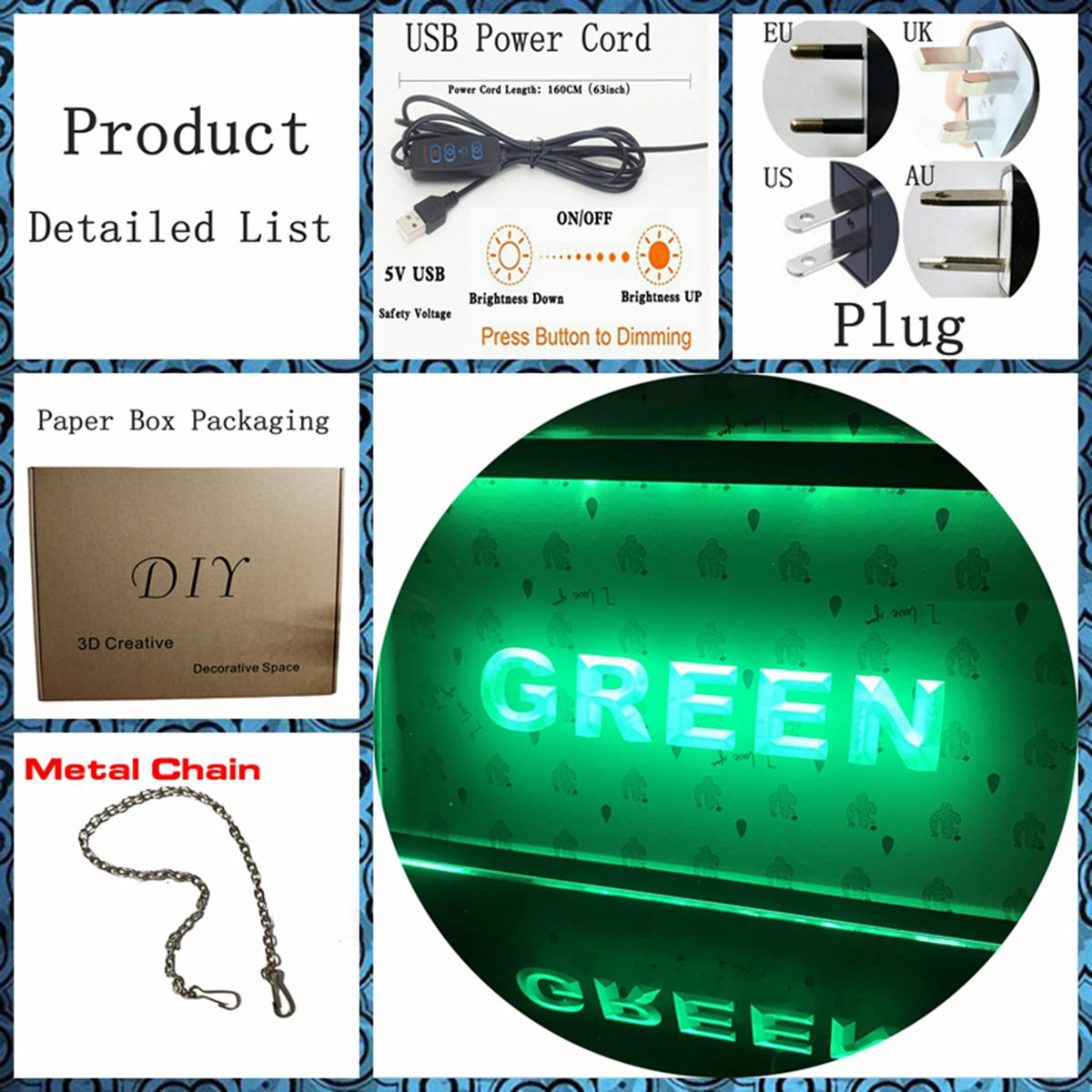 Piercing Beauty Shop LED Neon Sign-3D Carving Wall Art for Home,Room,Bedroom,Office,Farmhouse Decor